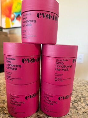Bundle: Eva NYC Therapy Session Deep Conditioning Hair Mask – NEW (5 Count)